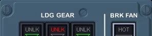 Landing Gear Indicator Panel