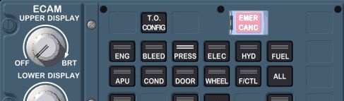 ECAM Control Panel