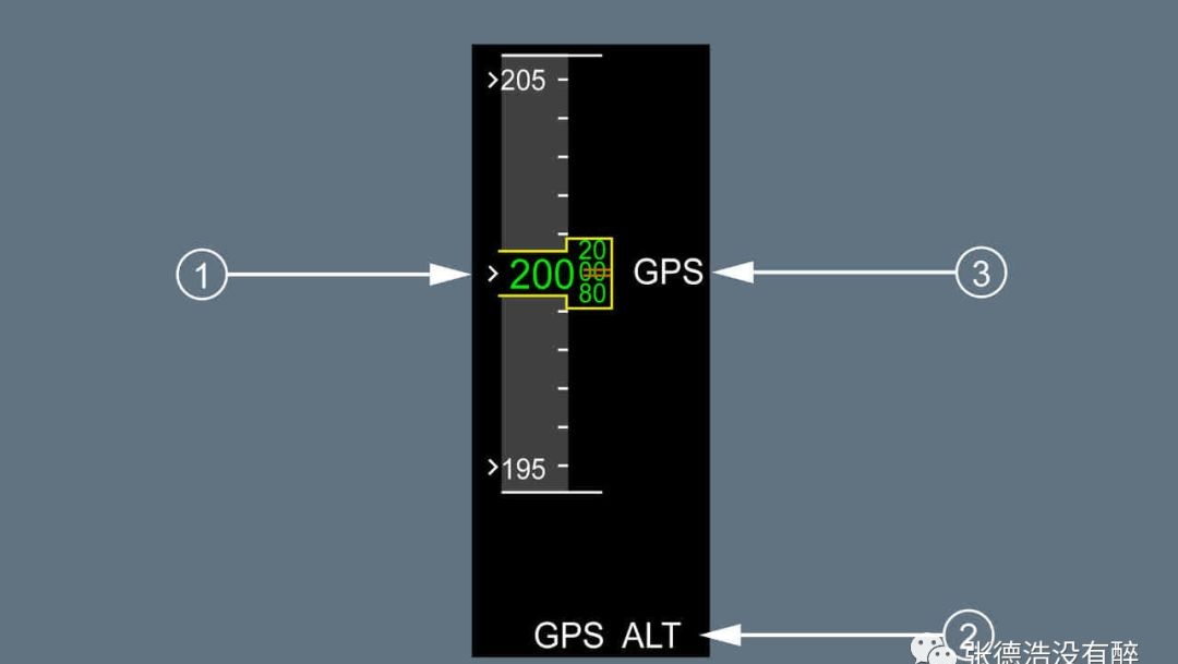Backup Altitude Scale